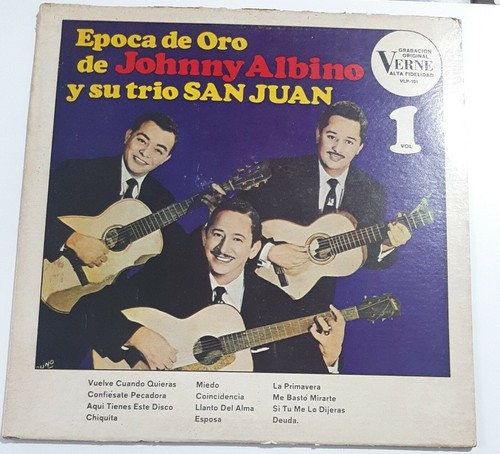 Johnny Albino Epoca De Oro Vol 1 Verne VG LP #4050 | eBay