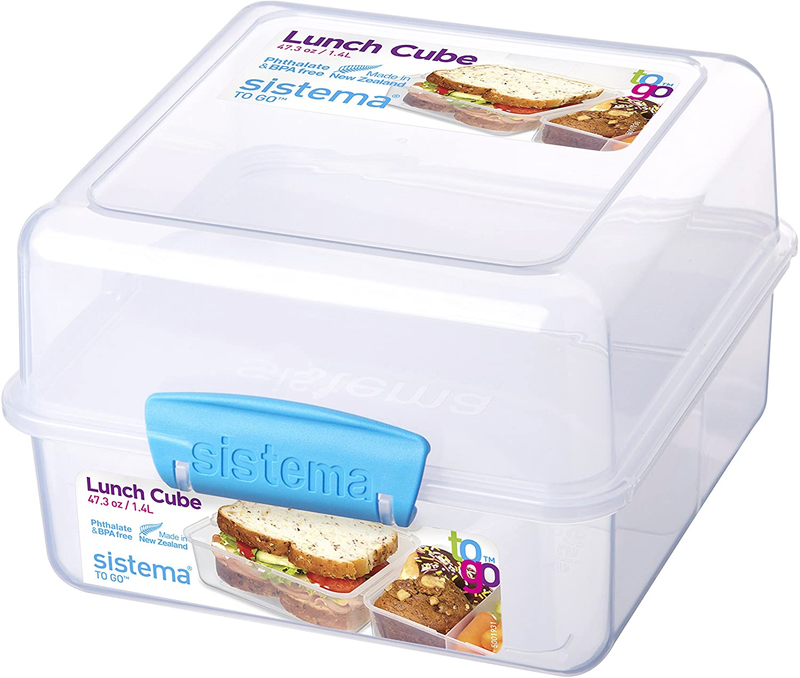Sistema to Go Collection Lunch Cube Compact Food Storage Con