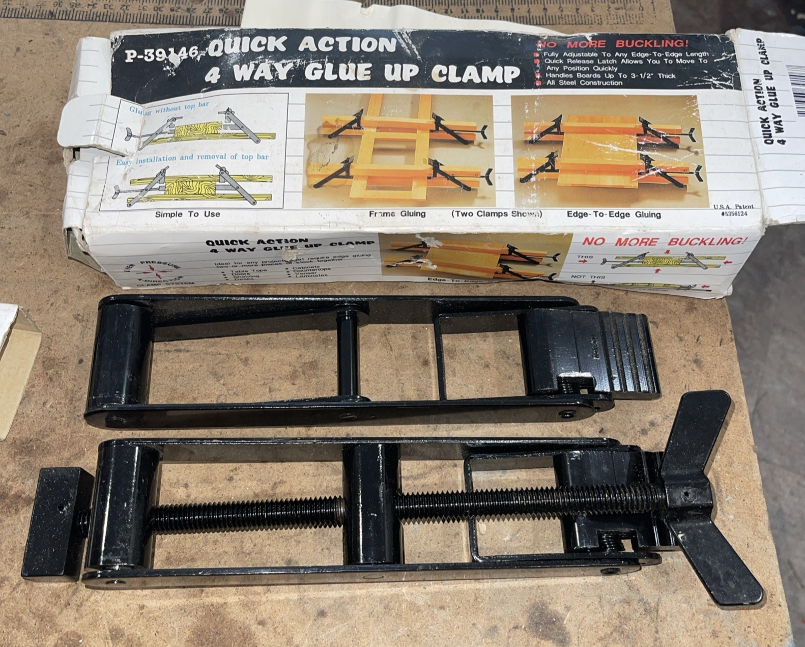 Quick Action 4 Way Glue Up Clamp - One Set - P-39146 | eBay