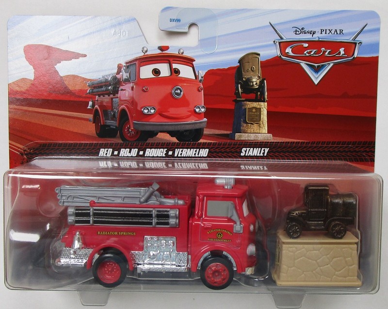 Disney Pixar Cars - Red & Stanley 2-pack