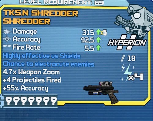 Borderlands 1 Game of the Year Edition Modded Guns +Item Drop XBOX ONE +X/S +360