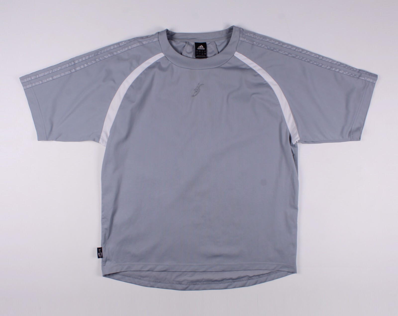 Men's Vintage Adidas 00's Gray Dragon Embroidered Short