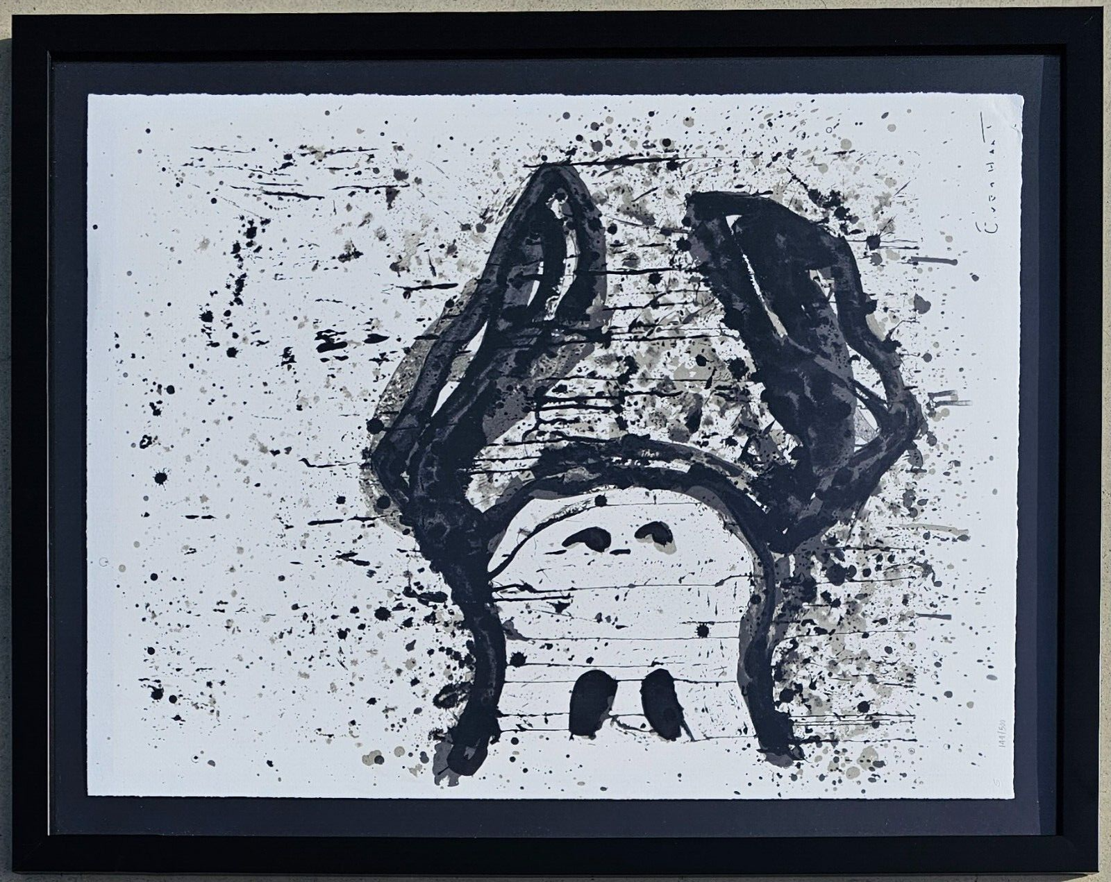 TOM EVERHART Watchdog 3 OClock PEANUTS SNOOPY dog SIGNED