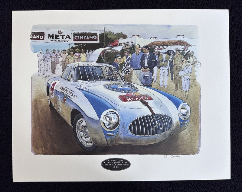 洋書 CARRERA PANAMERICANA 1952 Carrera Panamericana Mercedes-Benz 300SL Karl Kling Ken