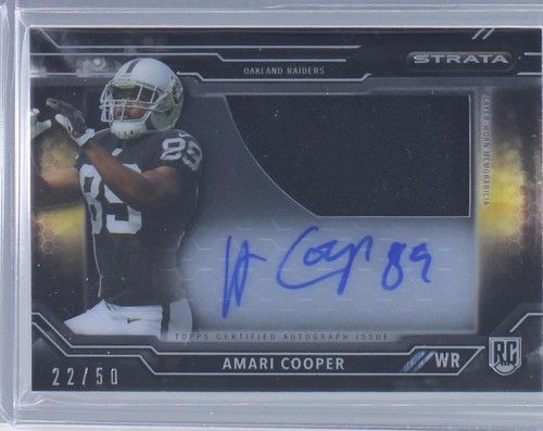 2015 Topps Strata Amari Cooper #CCAP-AC