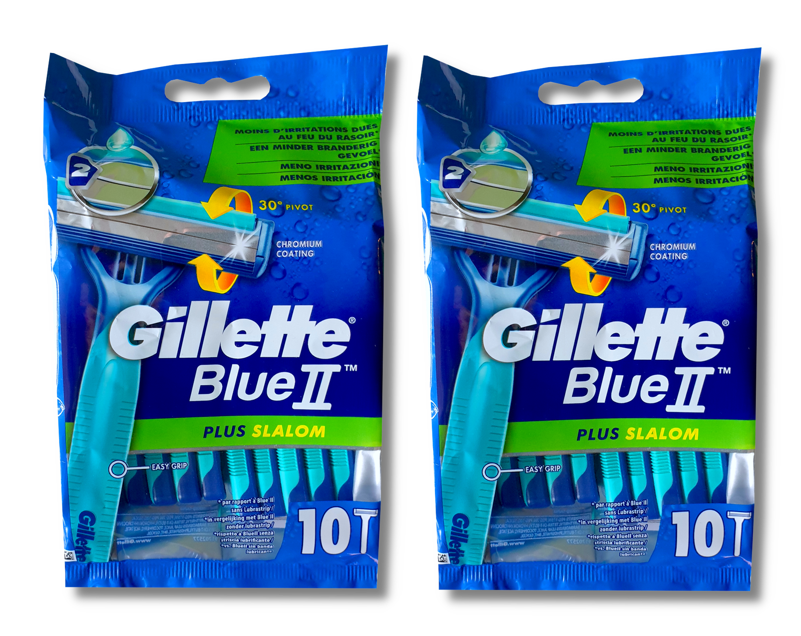 Gillette Blue 2 II Plus SLALOM 20 Einwegrasierer Herrenrasierer OVP Rasierer KHW