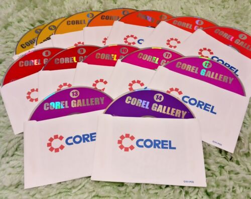 Corel Gallery 1,000,000 PC in 14 CD- ROMs