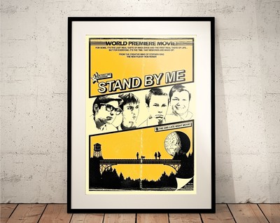 Stand By Me Limited Edition Print 80s Cult Movies Tv Prints Poster のebay公認海外通販 セカイモン