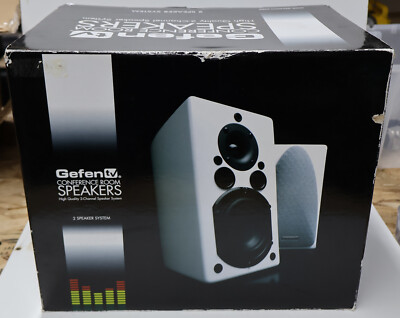 Gefen TV Conference Room Speakers, High Quality 2-Channel Speaker 1 Pair