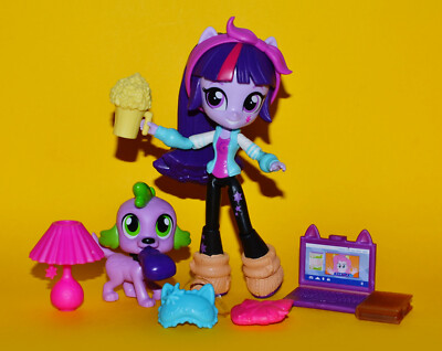 My Little Pony Equestria Girls Minis Twilight Sparkl Sleepover Slumber Party Set