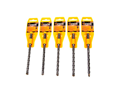 Lot of (5) SDS Plus 5/16'' x 6'' Rotary Masonry Drill Bit Carbide Tip 530108