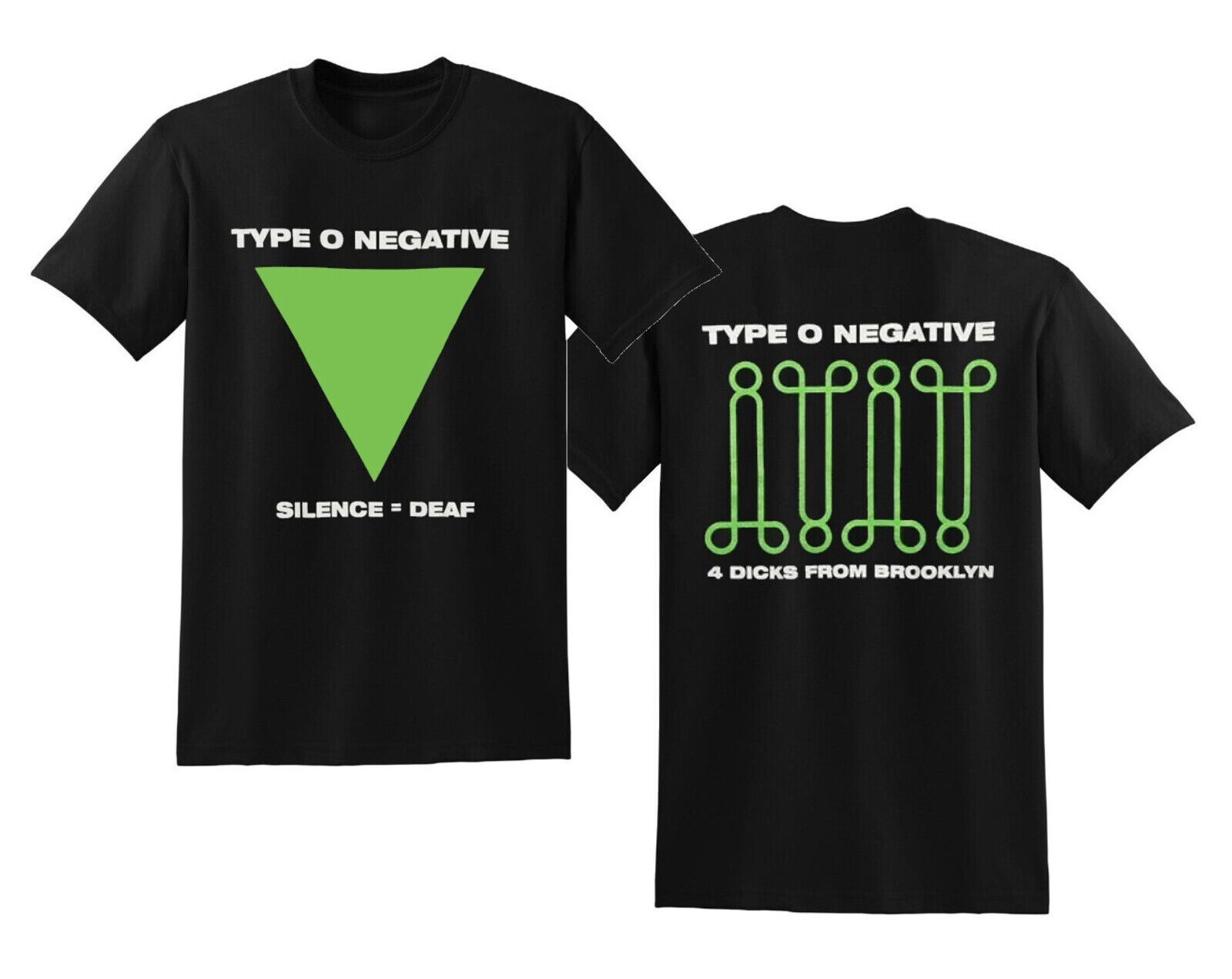 TYPE O NEGATIVE cd lgo 4 DICKS BROOKLYN SILENCE DEAF Ofcl