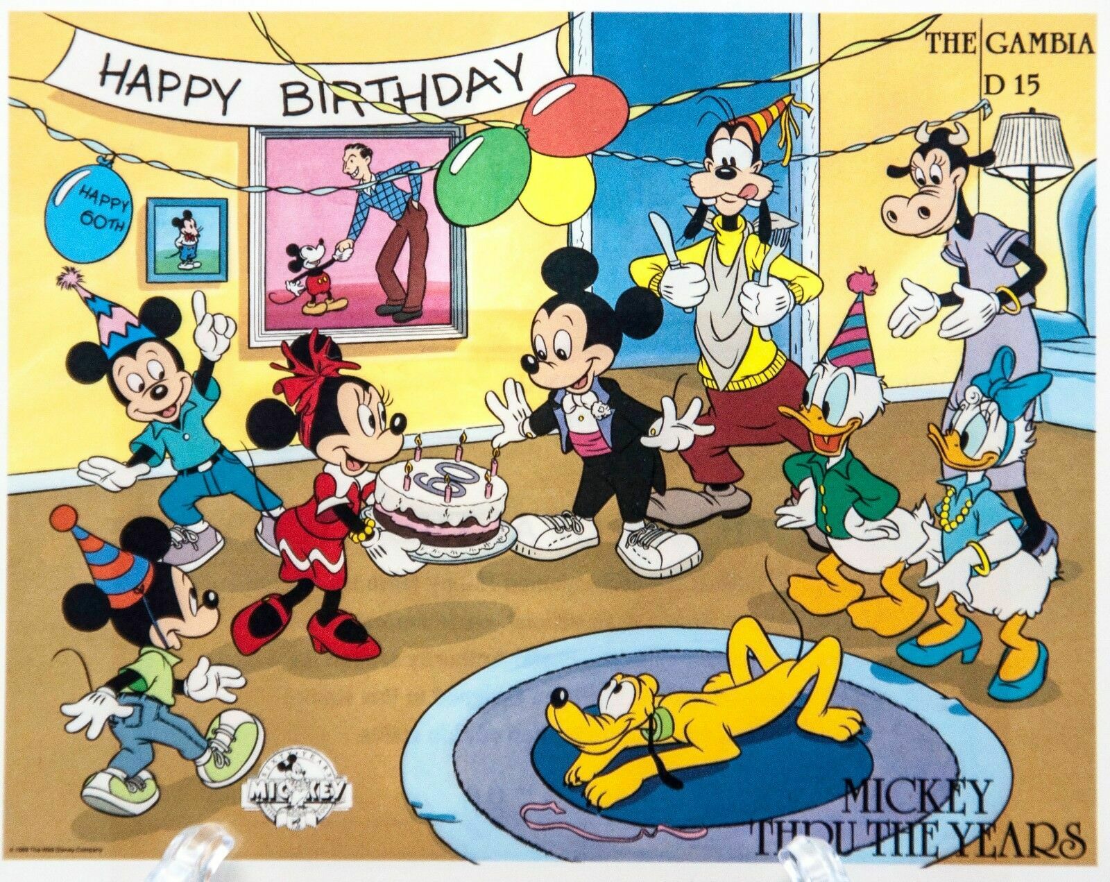 その他 Disney - WDCC &quot;Happy Birthday&quot; Amazon.com: WDCC Mickey Mouse Mickey's Birthday Party 