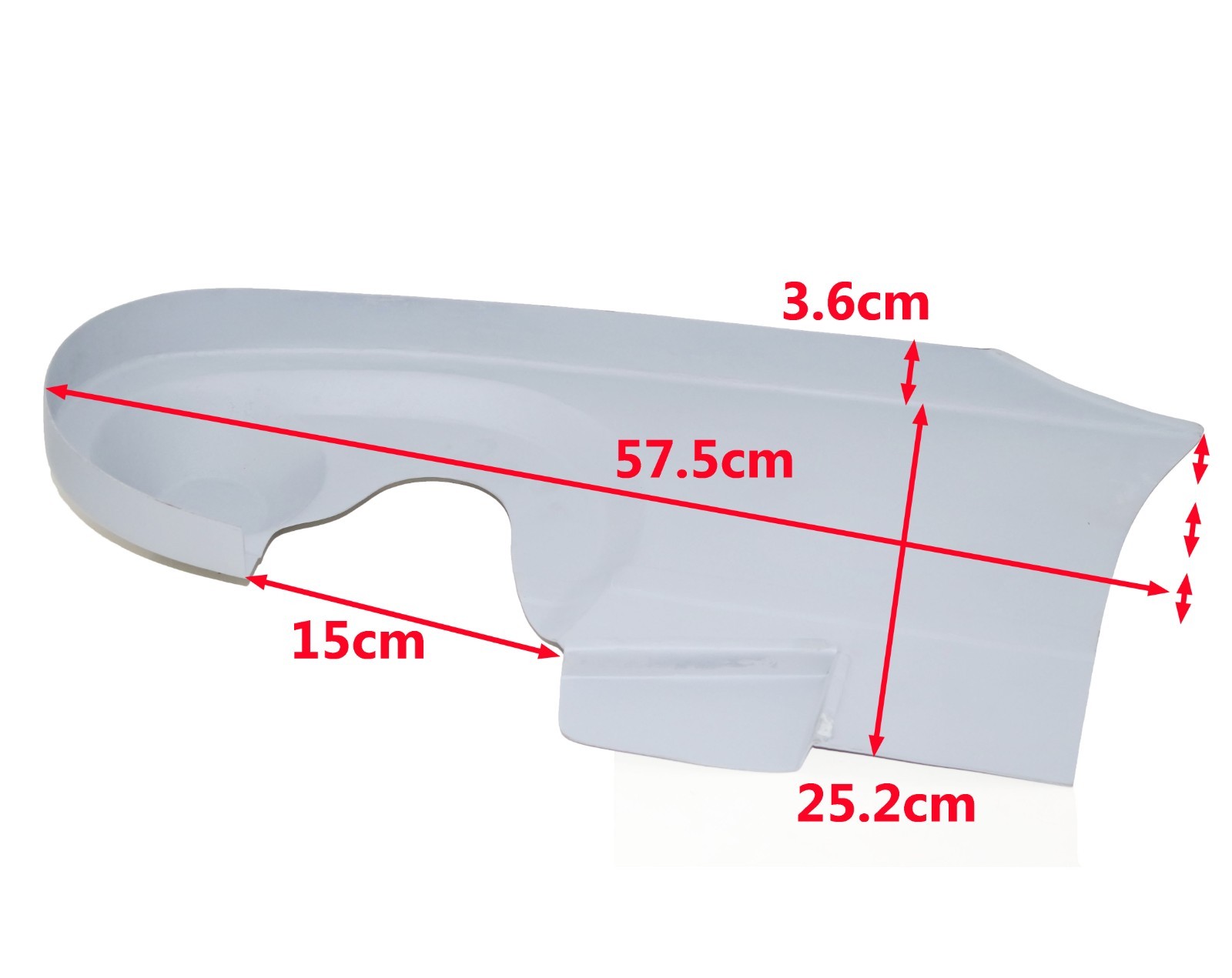 Indian Chief Civilian Plunger Chain Guard Cover Steel Primer Coated 