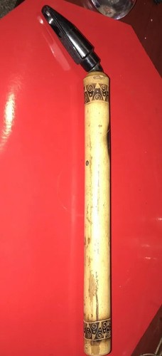 Bamboo saxaflute BAMBOO SAX Key B5 Xaphoon.  RICO ROYAL MOUTHPIECE RARE! Signed