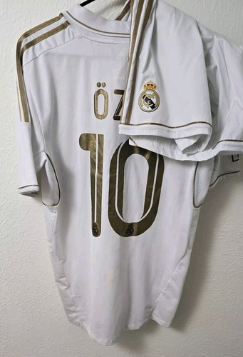 REAL MADRID ÖZIL 10番 ユニフォーム 黒 Real Madrid 2010-2011 away Jersey Size M Ozil | eBay