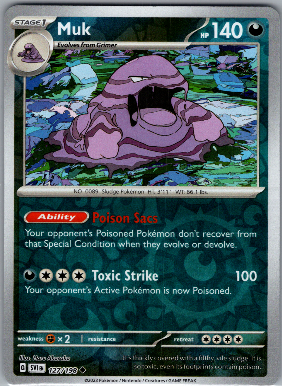 ベトベトン Muk Pokemon Holo Rare ポケモンカード ベトベトン Muk Pokemon Holo Rare ポケモンカード Muk 13/62