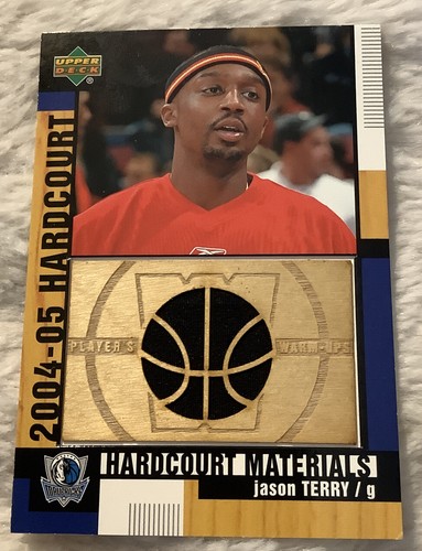 りん　雑誌詰め合わせ JASON TERRY 2004-05 UPPER DECK HARDCOURT MATERIALS JERSEY