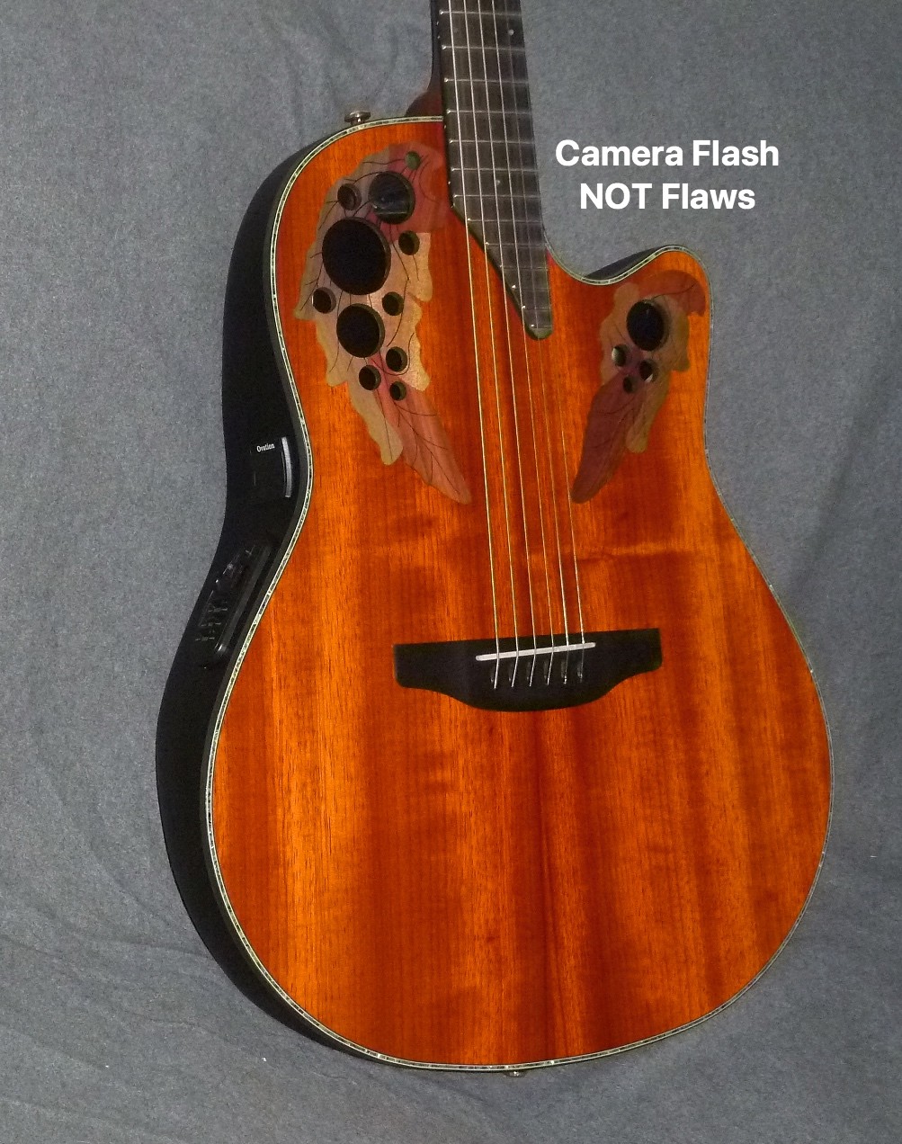 OVATION CE44P-PD ac/el Guitar & Case NEW w Warranty! List $935