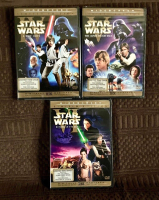  Star Wars Limited Edition Original Theatrical Unaltered Trilogy DVD 6 DISC SET