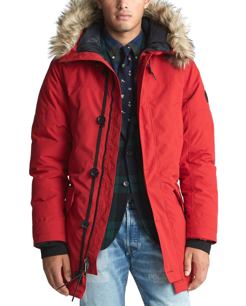 NEW NWT Men's Polo Ralph Lauren Parka Fur Jacket Coat NEW NWT Men's Polo Ralph Lauren Parka Fur Jacket Coat
