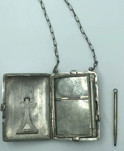 Gorgeous Antique Victorian German Silver Coin Purse