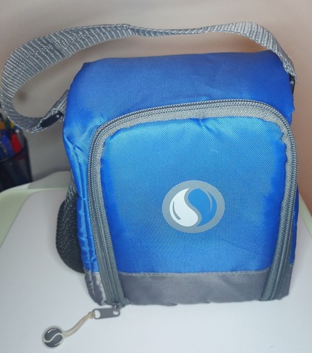 Tote Blue And Grey