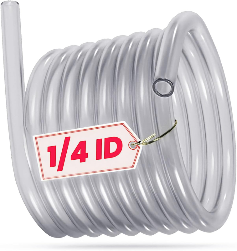 Fuel Line Hose Tube 1/4 ID X 3/8 OD Clear for Small Engines Chainsaw Blower
