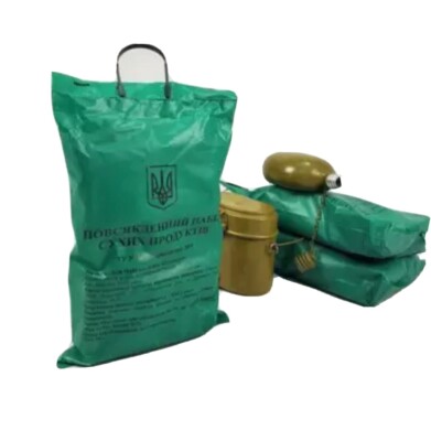 UKRAINIAN EVERYDAY MRE. COMBAT RATION, EMERGENCY, ARMY, MILITARY, DAILY