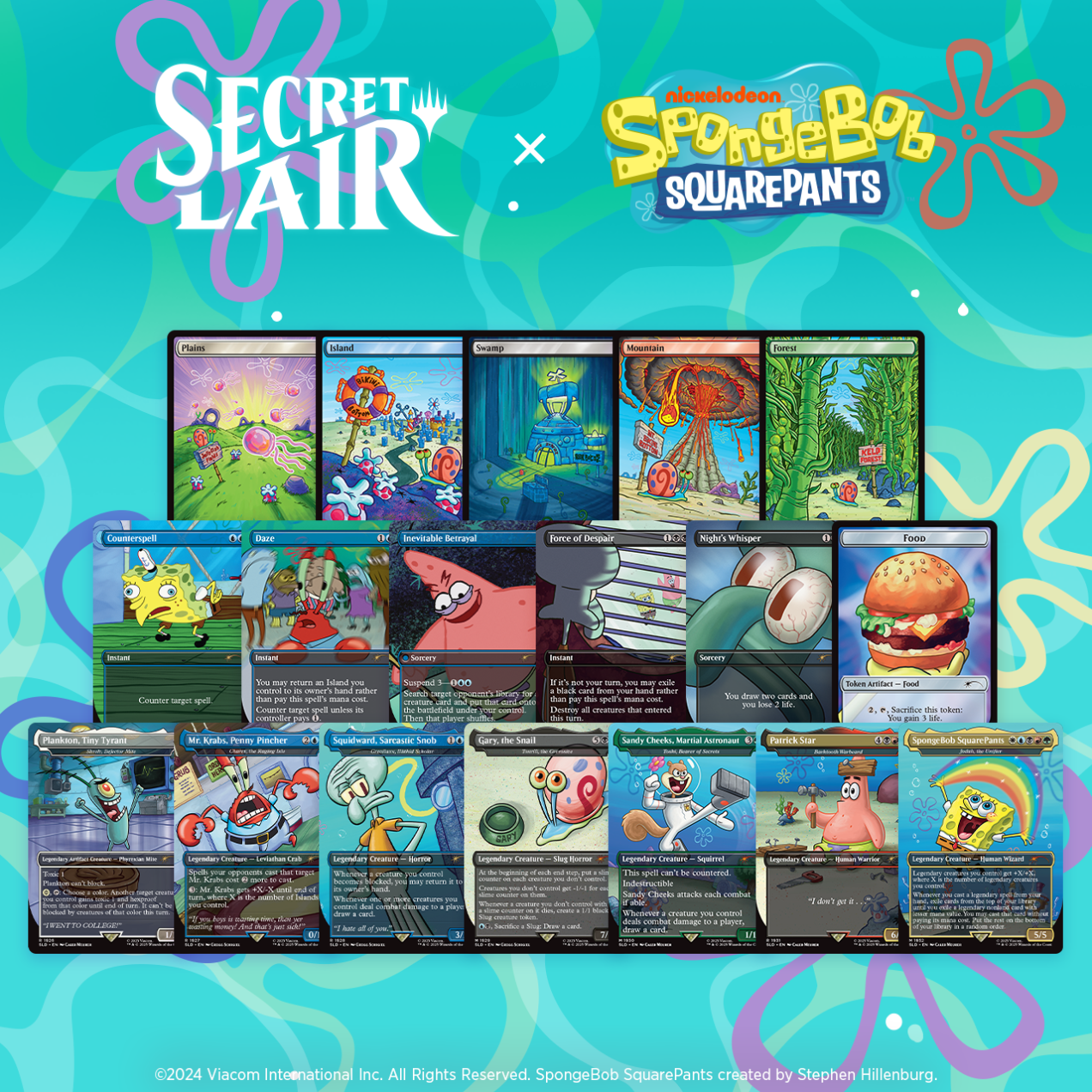 マジック：ザ・ギャザリング MTG SpongeBob SquarePants Bundle SpongeBob SquarePants Bundle MTG Secret Lair - Magic The