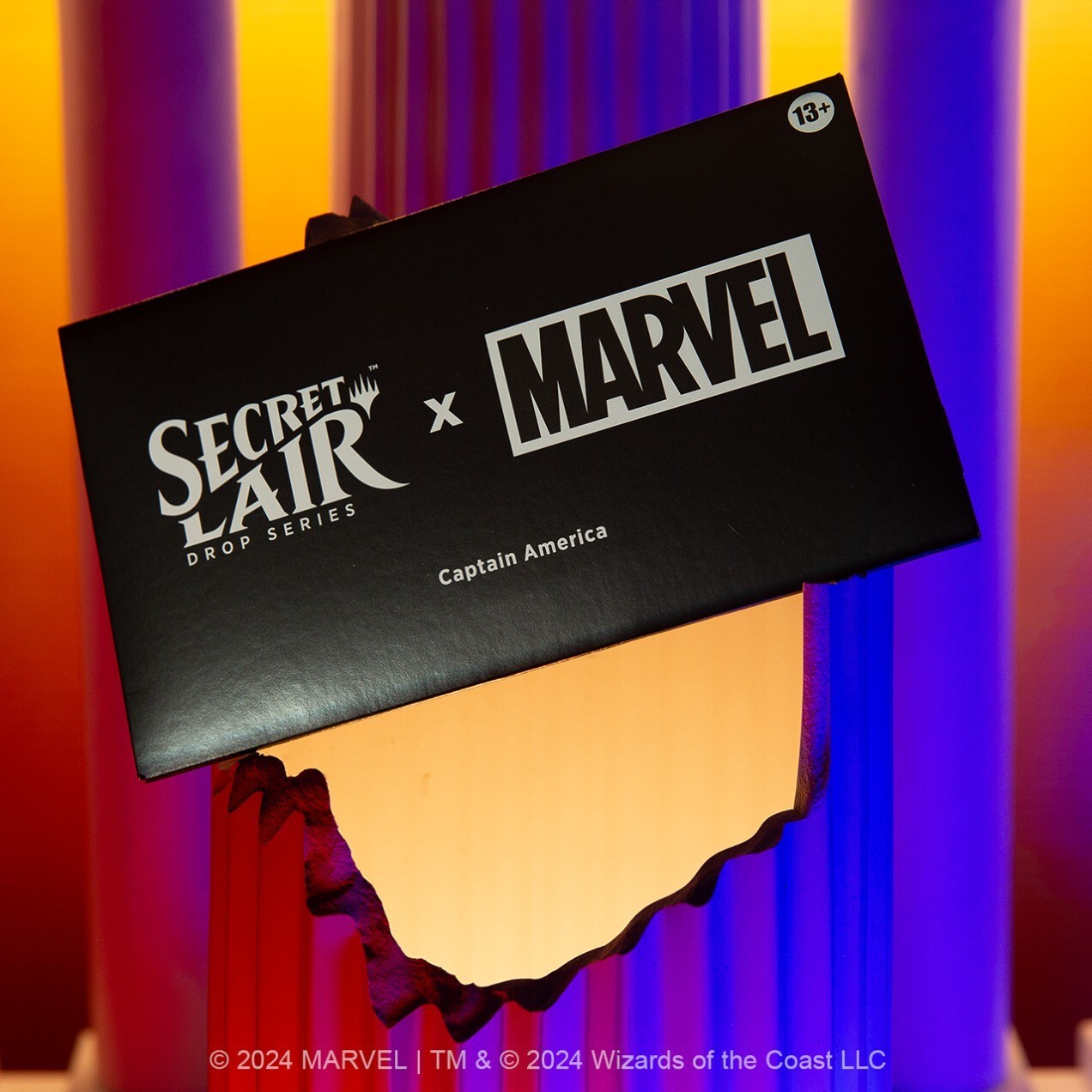 MTG Captain America NON-FOIL Secret Lair x MARVEL Sealed | eBay