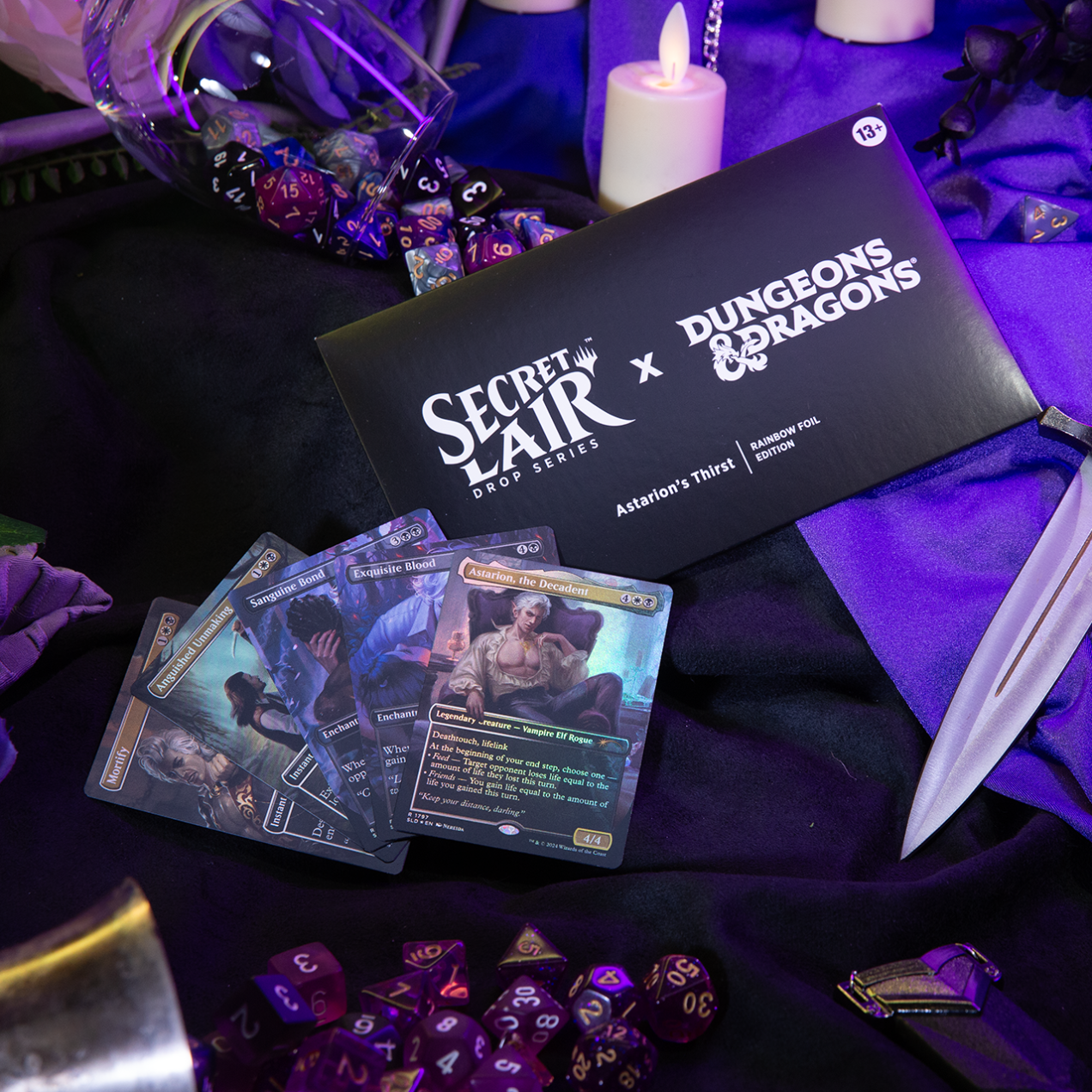 マジック：ザ・ギャザリング Secret Lair D&D: ASTARION'S THIRST Foil Secret Lair x Dungeons & Dragons®: Astarion's Thirst Foil