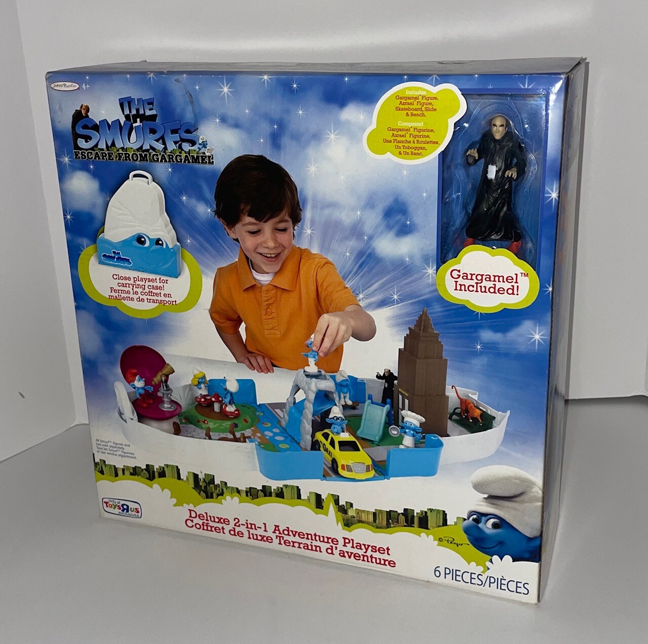 THE SMURFS Escape from Gargamel DELUXE 2-in-1 Playset – TOYS