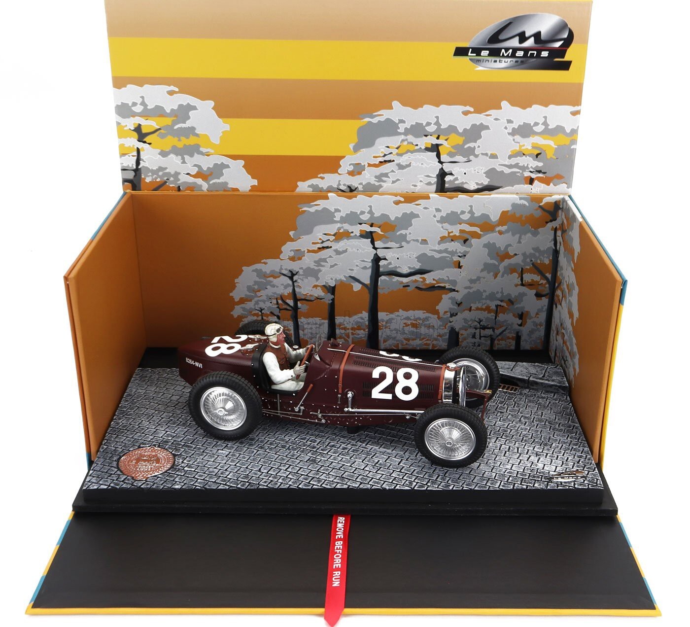 Le Mans Miniatures Bugatti F1 Type 59 N28 Monaco GP 1934