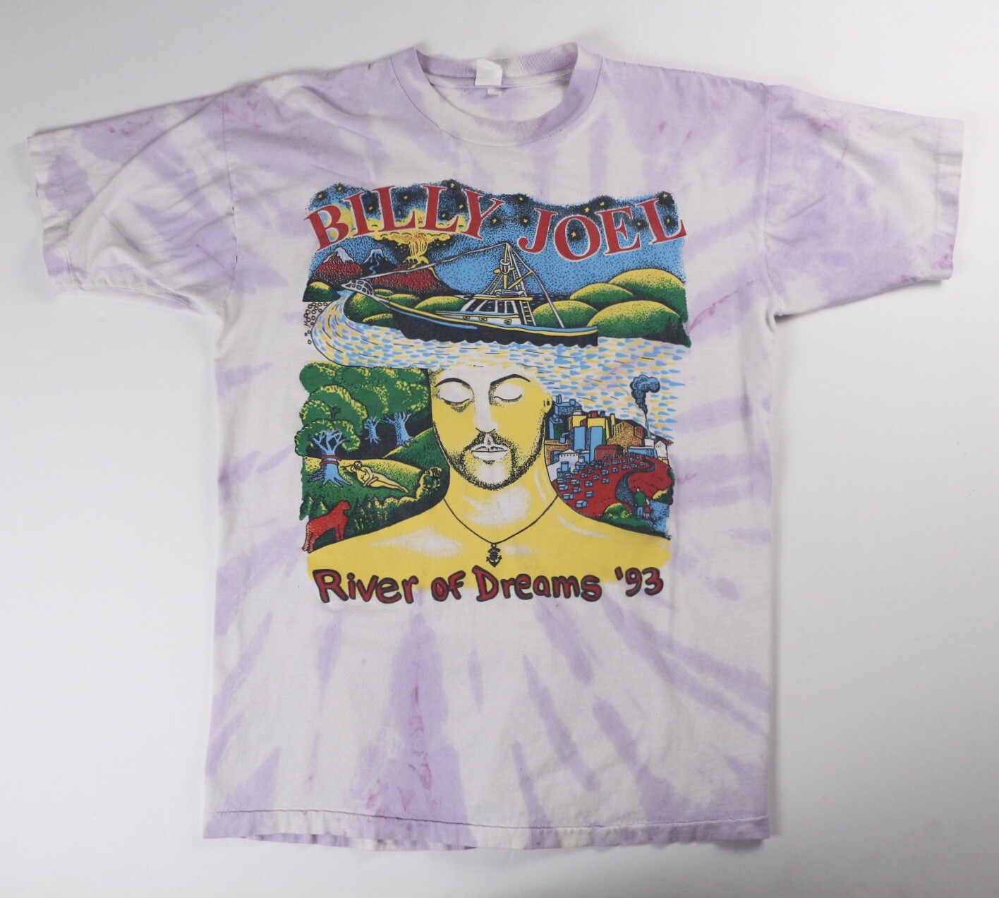 Vintage Billy Joel Shirt 1993 River of Dreams Tee Promo XL Vintage Billy Joel Shirt 1993 River of Dreams Tee Promo XL