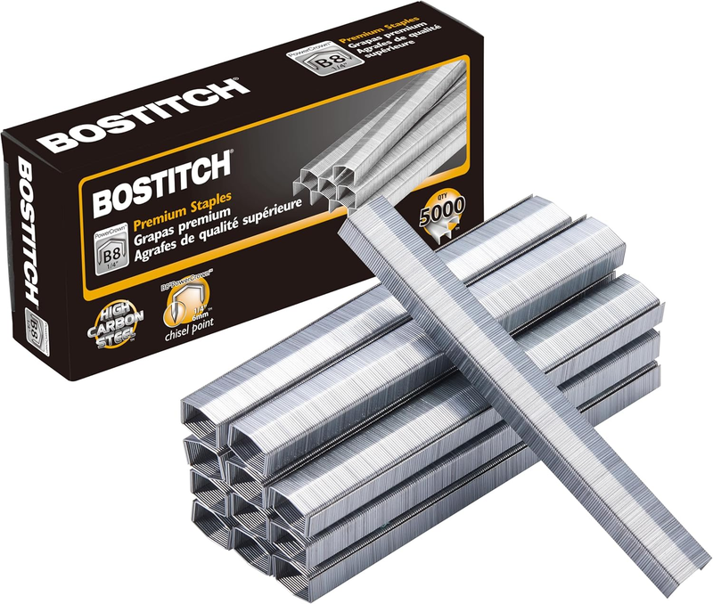 Stanley  B8 Powercrown 0.25 Inch Staples, Pack of 5,000 Staples (STCRP21151/4),