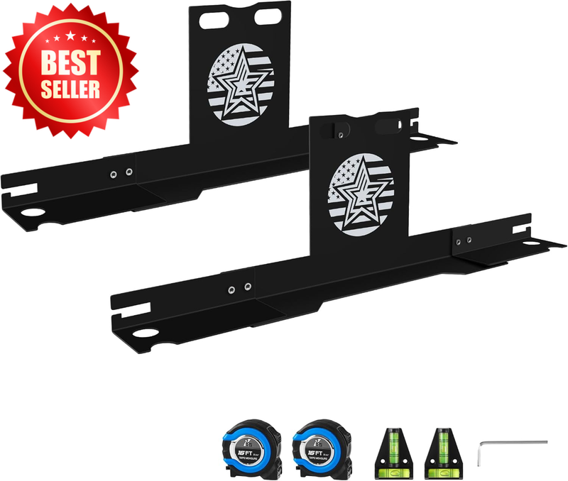 Wheel Alignment Tool Kit Toe Plates Imperial No Caliper Removal HD US