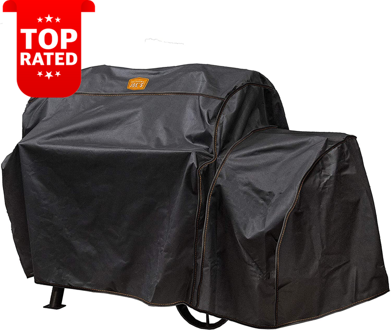 Oklahoma Joe's Highland Offset Smoker Heavy-Duty Waterproof Black Cover 80