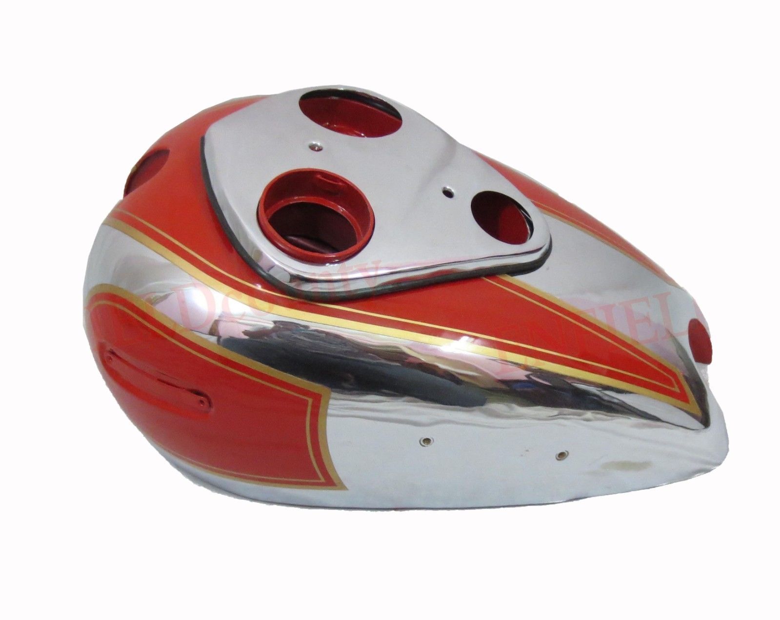 Ariel Square Four Red Hunter Petrol Fuel Tank Steel Chrome and Red Painted 