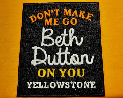 Yellowstone TV Show Dutton Ranch - Season 5 - Patch - Shirt Western HALLOWEEN