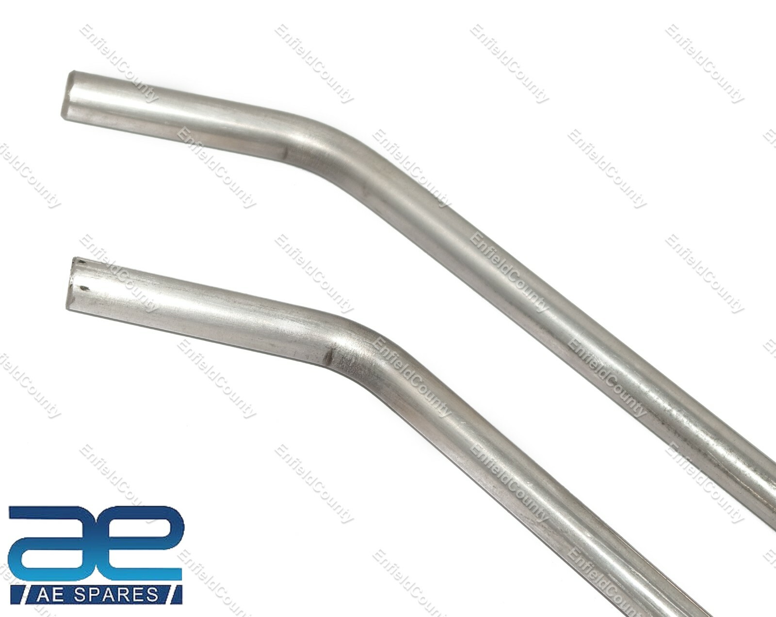 Universal Mirror Stem Head Set Stainless Steel 345mm for Vespa & Lambretta  