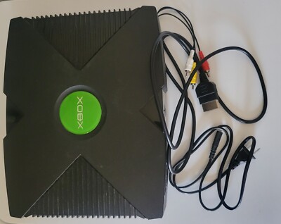 Microsoft Original Xbox Classic OG Console Working