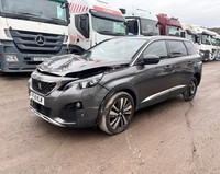 2019 PEUGEOT GT LINE PREMIUM 7 SEATER B-HDI 1.5 DIESEL DAMAGED SALVAGE
