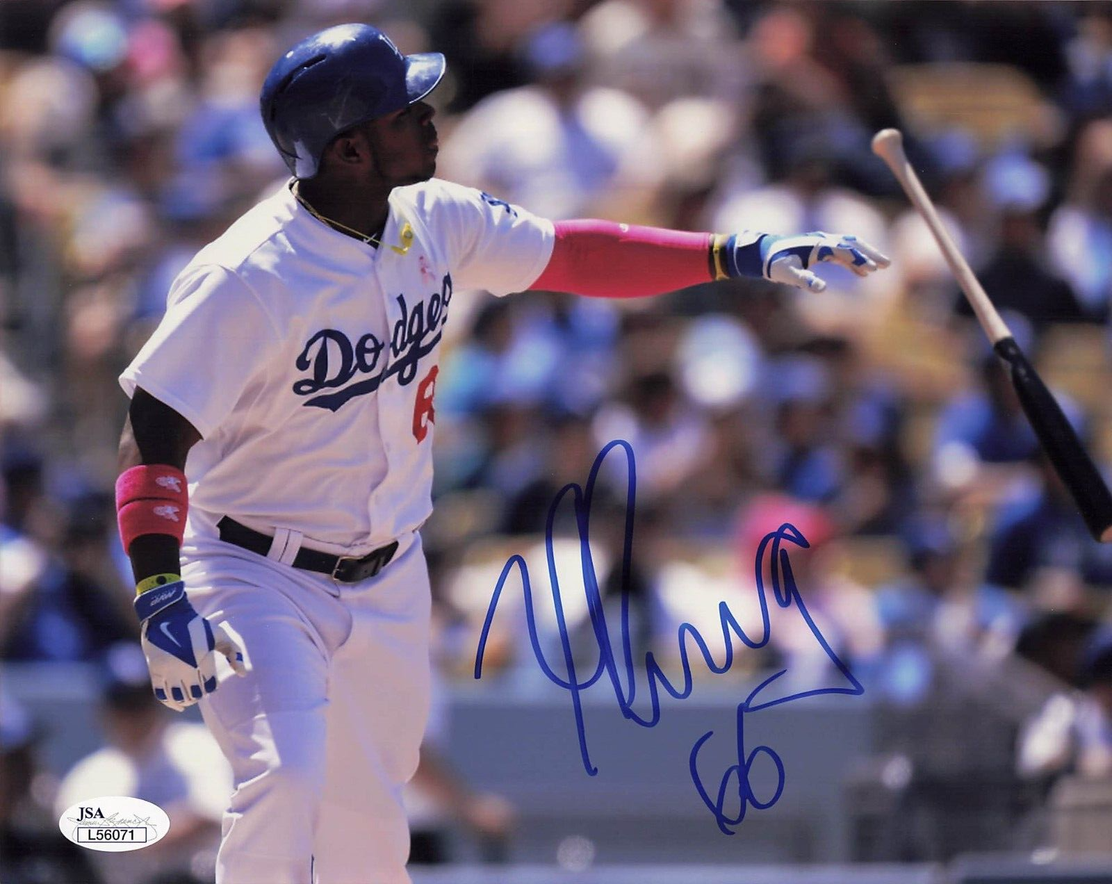ロサンゼルス・ドジャース PUIG 66 ユニフォーム New Yasiel Puig #66 Los Angeles Dodgers YOUTH Size L Large