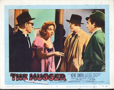 The Mugger (1958) 11x14 lobby card #8