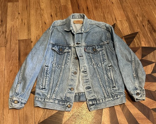 美品即決！LEVI'S® VINTAGE DENIM JACKETS Vintage White Tag Levis Denim Jacket Trucker Dark Wash 37488