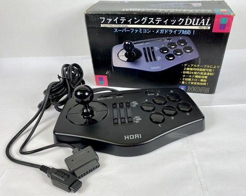 HORI Super Nintendo Fighting Stick Dual Mega Drive Controller HDJ