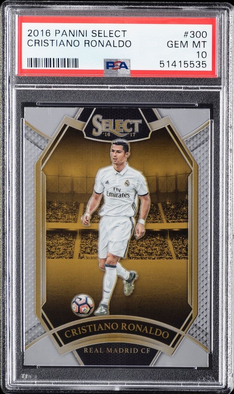 2016 PANINI SELECT #300 CRISTIANO RONALDO PSA 10 | eBay