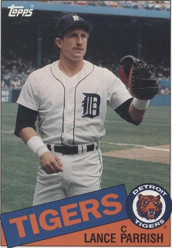 1985 Topps Super - Lance Parrish #55