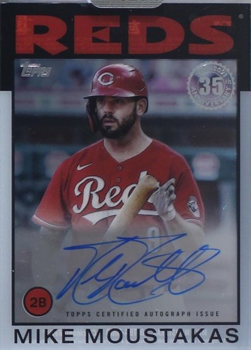 2021 Topps Clearly Authentic Autographs - Mike Moustakas #86TBA-MMO